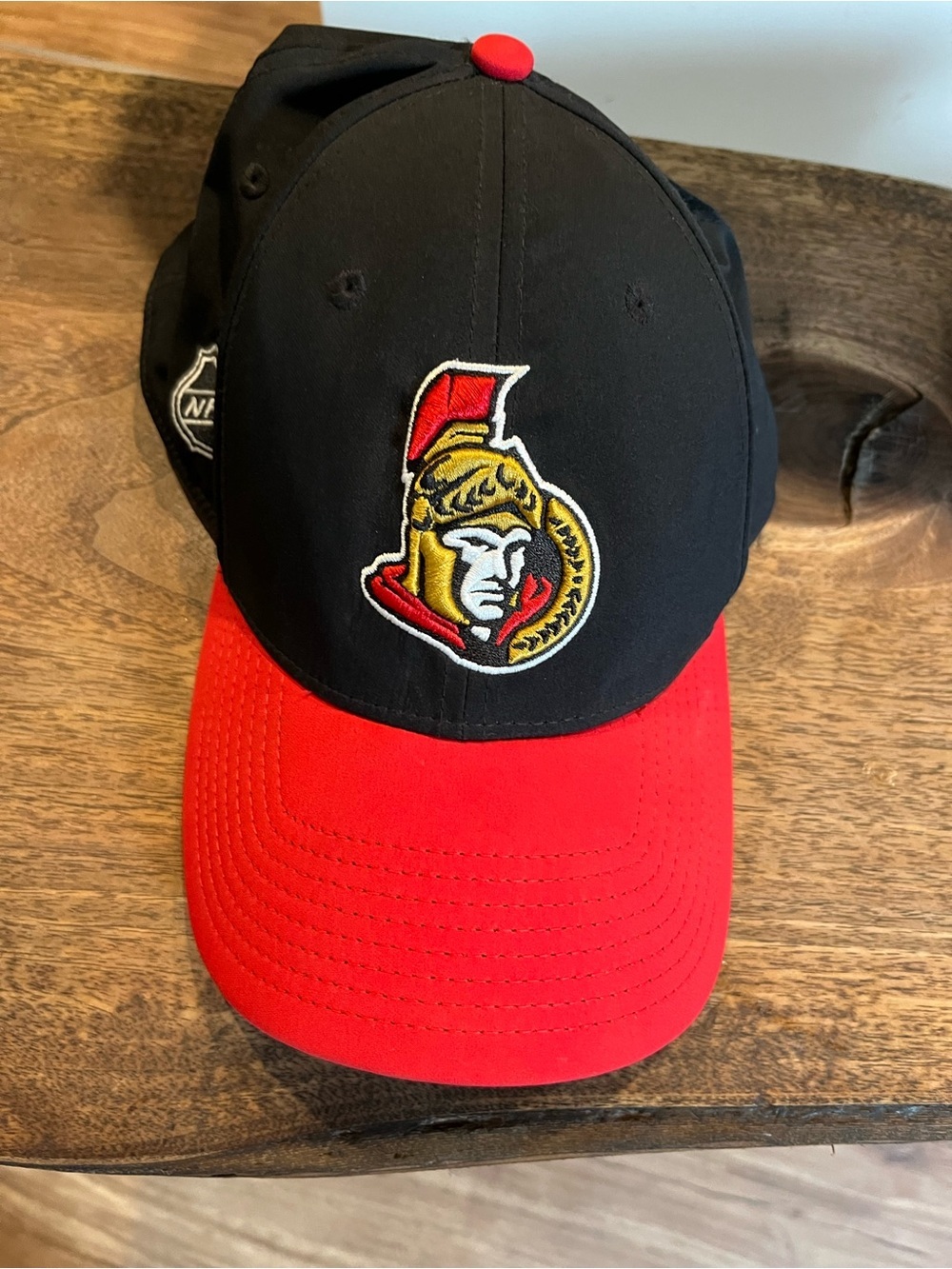 Fanatics Black and Red Flex Fit Cap